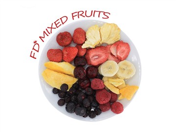 Bagaimana anda makan buah kering beku?