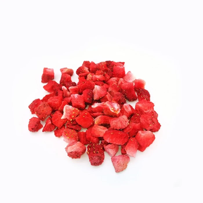 freeze dried strawberry cubes 8 freeze dried strawberry cubes 8